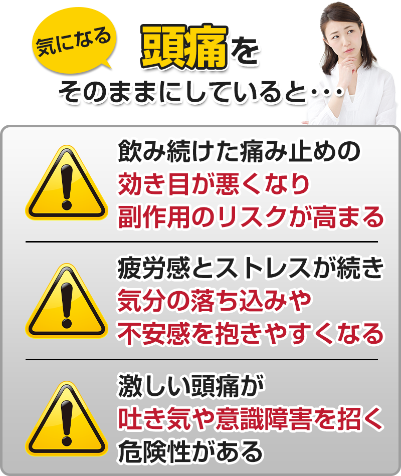 そのままにしていると…